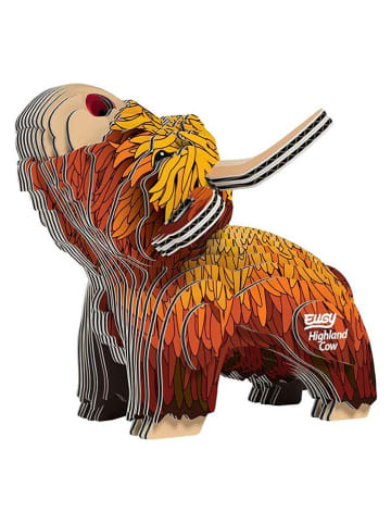 Eugy Zestaw 3D "Highland Cow" do majsterkowania - 6+