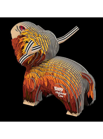 Eugy Zestaw 3D "Highland Cow" do majsterkowania - 6+