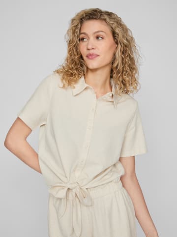 Vila Bluse in Beige