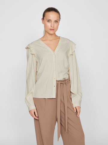 Vila Bluse in Creme