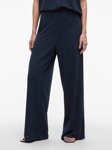 Vila Spodnie w kolorze granatowym