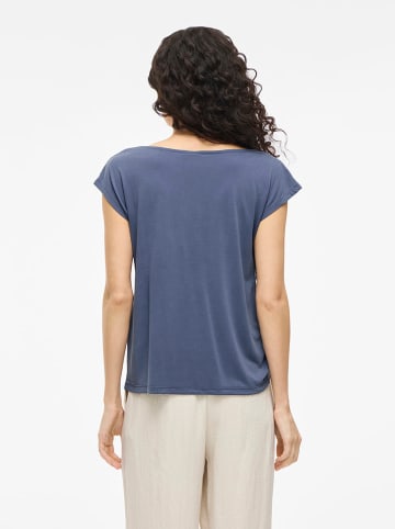 Vila Koszulka w kolorze granatowym