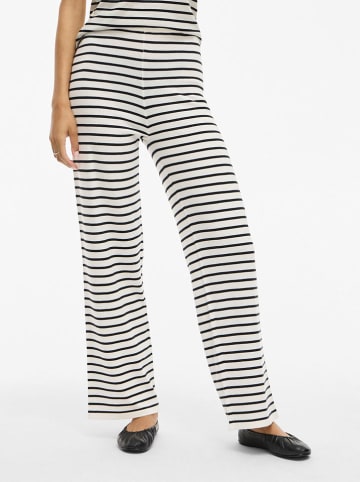 Vila Spodnie "Vilipsa" w kolorze biało-czarnym