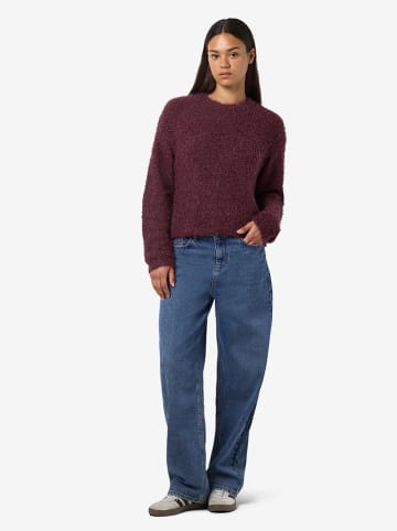 Noisy may Sweter w kolorze bordowym