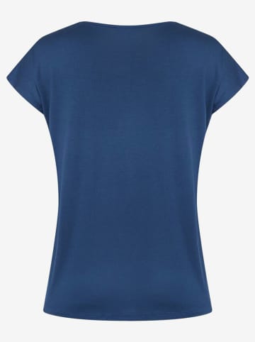 More & More Koszulka w kolorze granatowo-białym