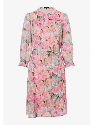 More & More Sukienka w kolorze jasnoróżowo-turkusowym