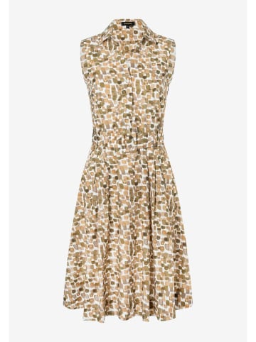 More & More Kleid in Camel/ Weiß