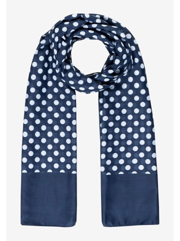 More & More Sjaal donkerblauw - (L)180 x (B)70 cm