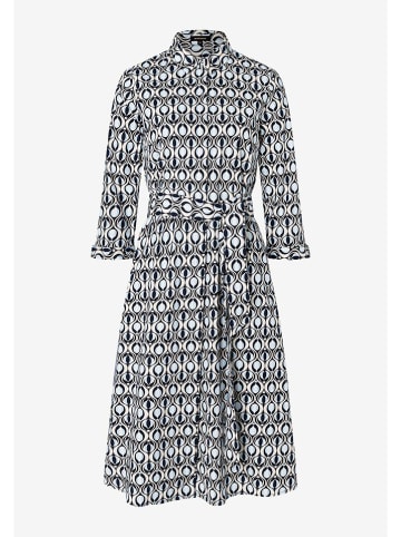 More & More Kleid in Dunkelblau/ Weiß/ Hellblau