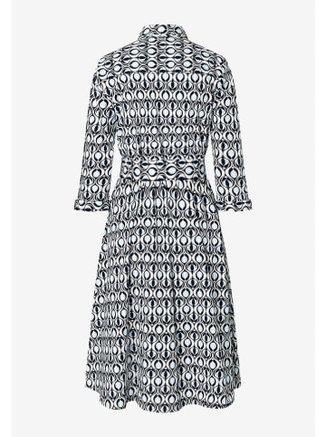 More & More Sukienka w kolorze granatowo-biało-błękitnym