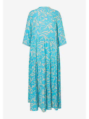 More & More Kleid in Türkis/ Beige