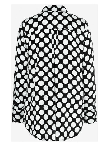 More & More Blouse zwart/wit