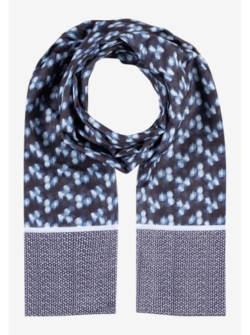 More & More Schal in Schwarz/ Blau - (L)180 x (B)70 cm