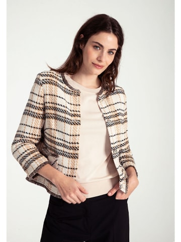 More & More Blazer lichtbruin/zwart