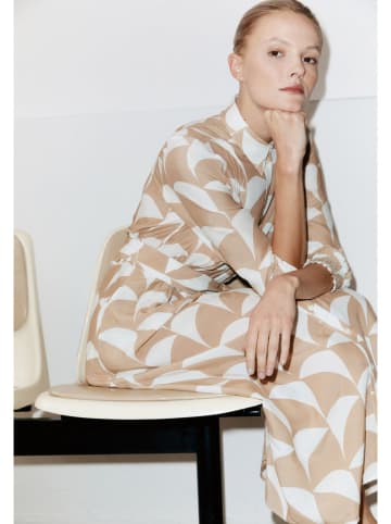 More & More Jurk beige/wit