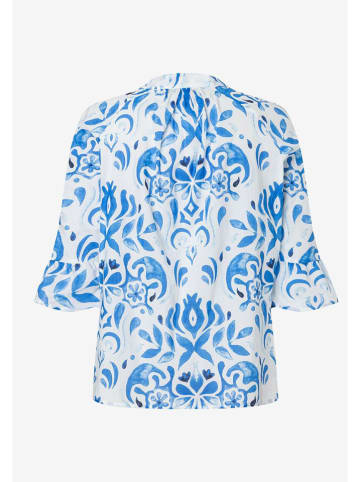 More & More Top w kolorze biało-błękitnym