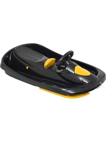 Hamax Schlitten "SnoAction" in Schwarz/ Gelb - ab 3 Jahren