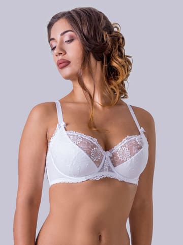 Valea Biustonosz "Agata" w kolorze białym