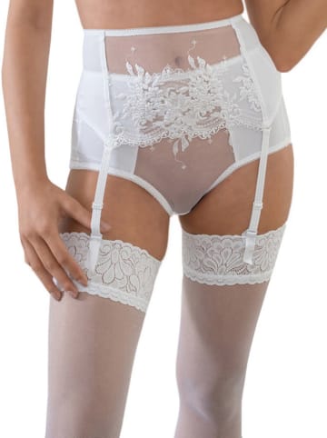 Valea Pełne figi high waist "Angel" w kolorze białym