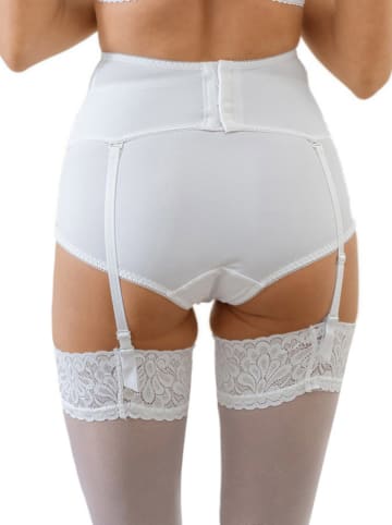 Valea Pełne figi high waist "Angel" w kolorze białym