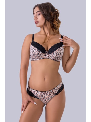 Valea String "Dolora" in Schwarz/ Rosa