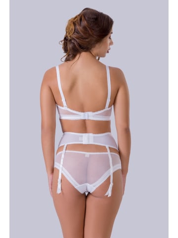 Valea Strumpfhalter "Emelda" in Weiß