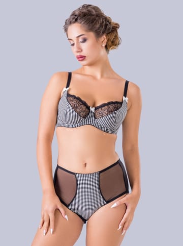 Valea Figi high waist w kolorze czarno-białym