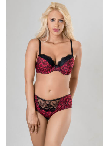 Valea Panty "Ilda" in Rot/ Schwarz