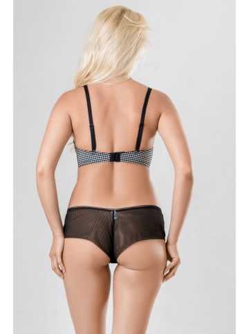 Valea Biustonosz push-up "Lupe" w kolorze czarno-białym