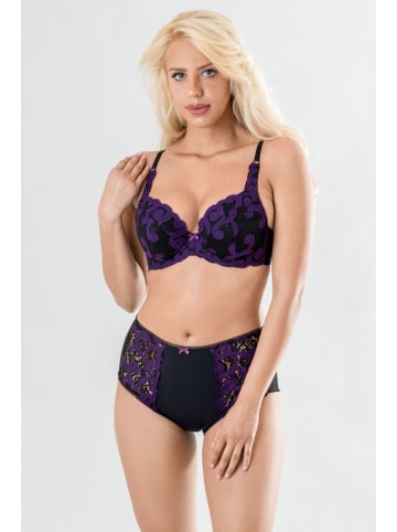 Valea Panty "Marias" in Schwarz/ Lila