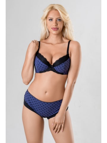 Valea Hipster "Nilda" donkerblauw/zwart