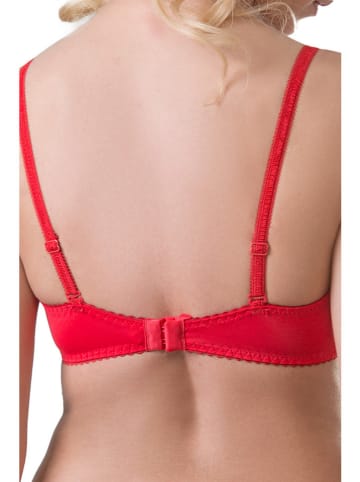 Valea Biustonosz "Palmira" w kolorze czerwonym