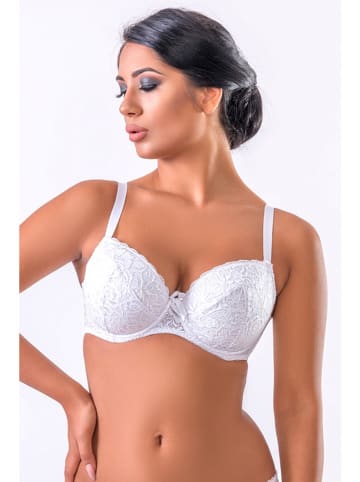 Valea Biustonosz "Pamela" w kolorze białym