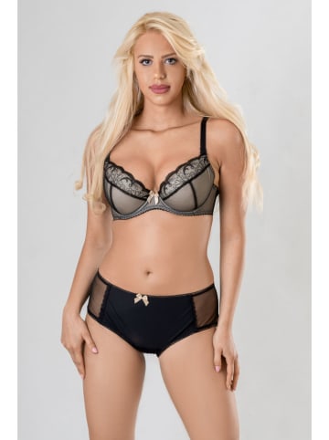 Valea Push-up beha "Paulas" crème/zwart