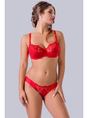 Valea Biustonosz "Rocia" w kolorze czerwonym