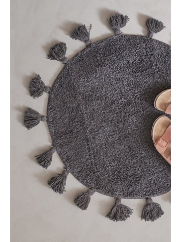 Ellos Home Dywanik łazienkowy "Zelda" w kolorze szarym