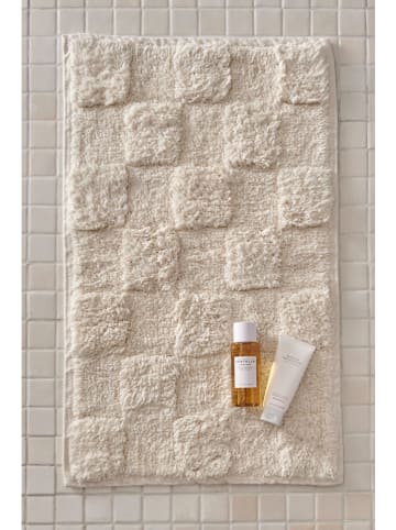 Ellos Home Dywanik łazienkowy "Saga" w kolorze białym