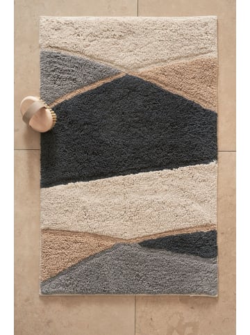 Ellos Home Badematte ''Wave'' in Beige/ Grau