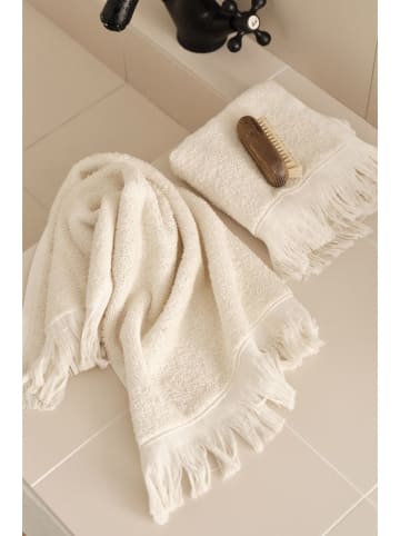 Ellos Home 2er-Set: Gästehandtücher "Molly" in Creme