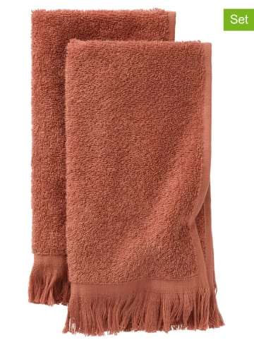 Ellos Home 2er-Set: Gästehandtücher "Molly" in Rosa