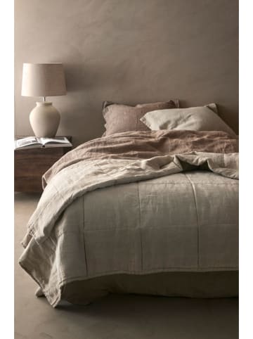 Ellos Home Leinen-Tagesdecke "Candice" in Grau