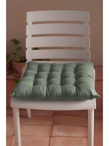 Ellos Home Stoelkussen "Candice" groen