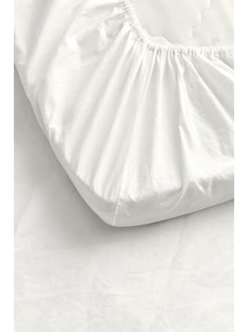 Ellos Home Spanbettlaken "Milly" in Weiß