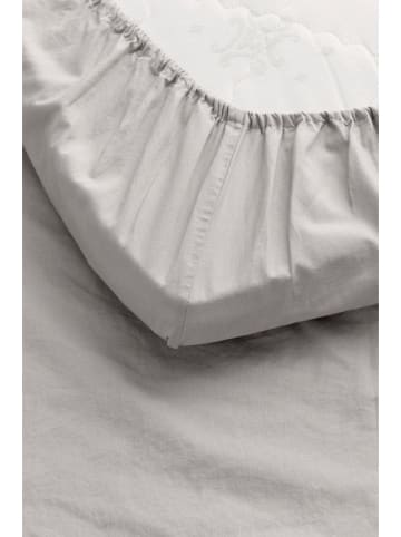 Ellos Home Spanbettlaken "Milly" in Grau