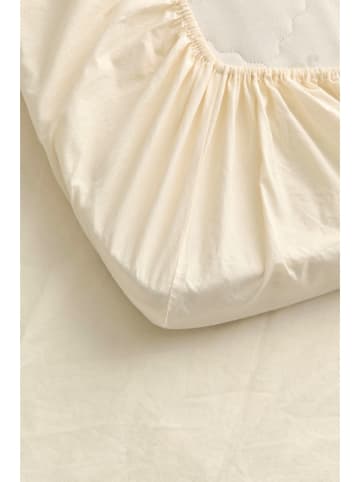 Ellos Home Spanbettlaken "Milly" in Creme