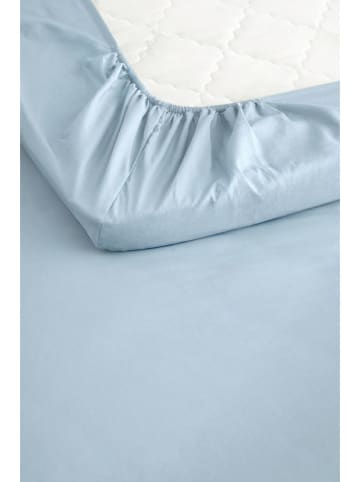 Ellos Home Spannbettlaken "Heaven" in Hellblau
