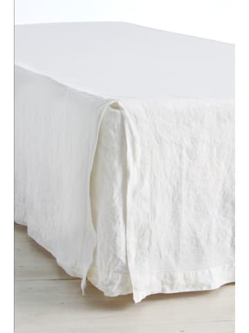 Ellos Home Linnen bedrok "Elmira" wit