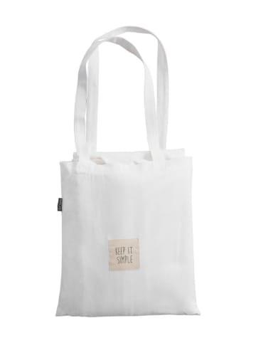 Ellos Home Falbana "Shelby" w kolorze białym na łóżko