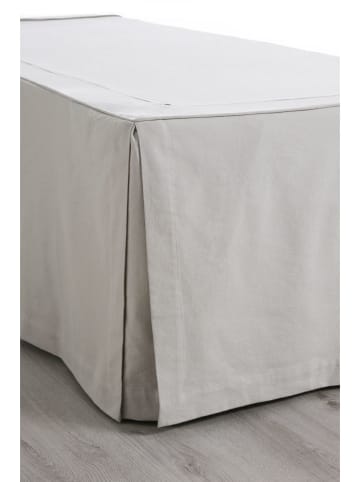 Ellos Home Falbana "Shelby" w kolorze szarym na łóżko