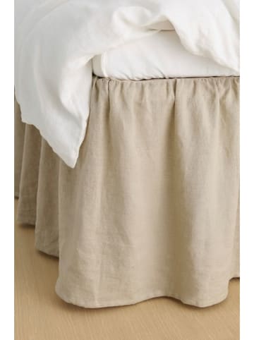 Ellos Home Linnen bedrok "Candice" crème